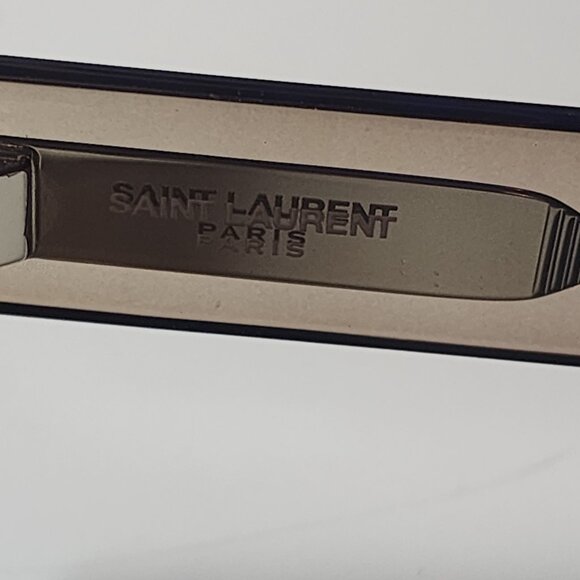 SAINT LAURENT TRANSPARENT UNISEX SUNGLASSES 65 19 145 M - Picture 4 of 5